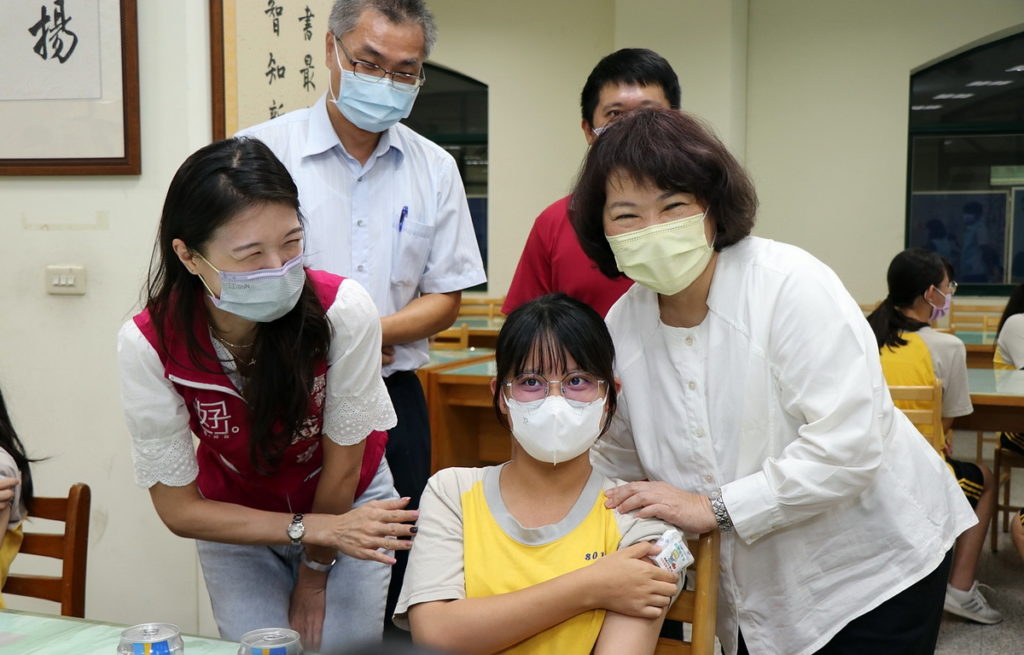 市長安撫學生心情_嘉義市政府提供
