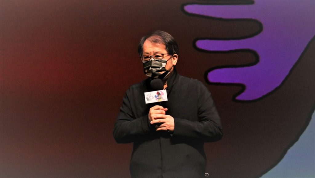 歌劇院五周年分享會現場,國表藝中心董事長朱宗慶致詞。(圖/陳惠玲攝影)