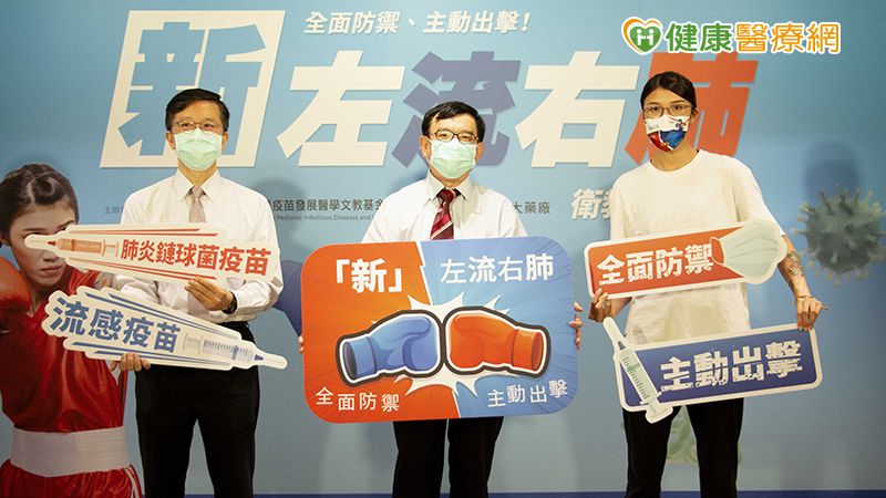 新冠流感雙夾擊 「新」左流右肺避免肺炎鏈球菌侵襲