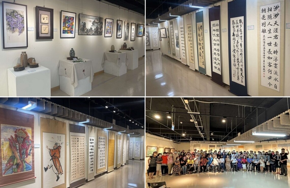 110年雲林縣濁水溪書畫學會會員聯展 沉浸於雲林傳統藝術之美