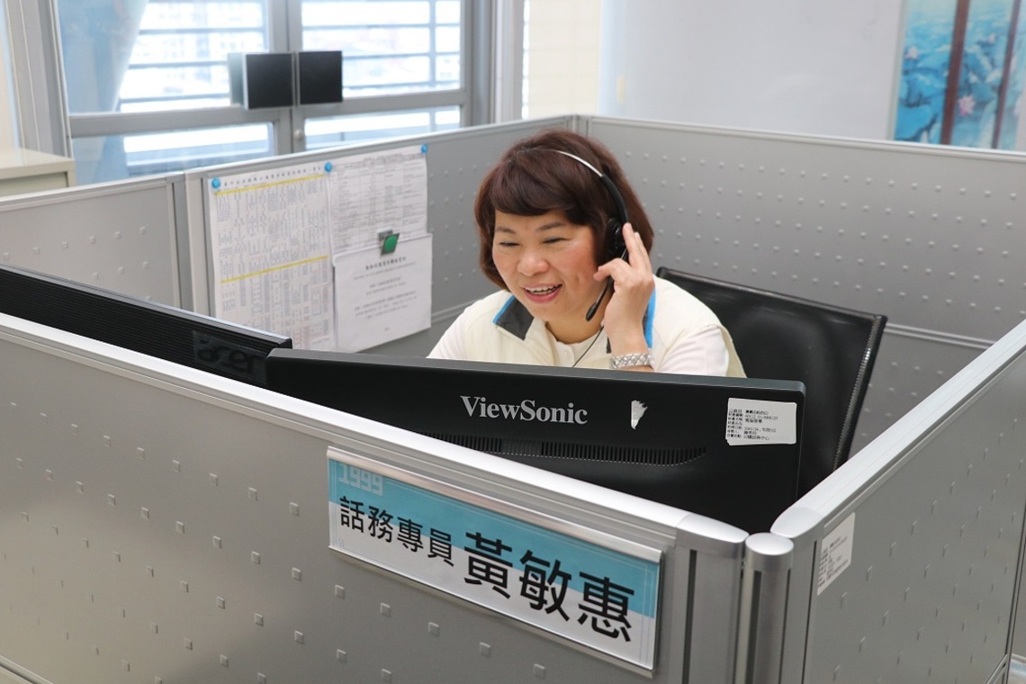 嘉義市重啟1999一周歲 面對五花八門、千奇百怪的問題?諮詢服務很到位