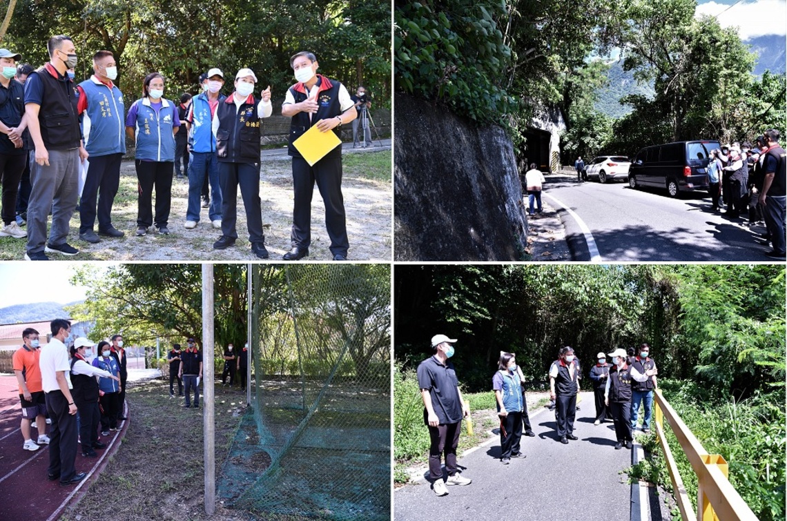 重視並傾聽地方聲音 打造友善宜居美麗城市 徐榛蔚視察秀林鄉各村民生基礎設施