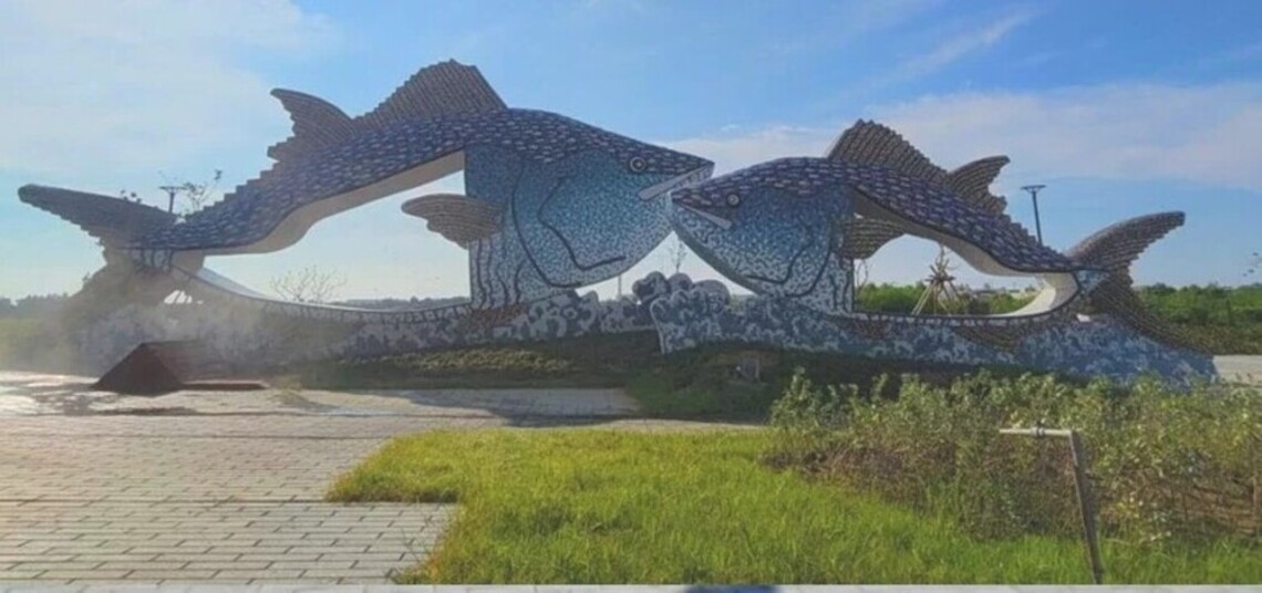 台南馬沙溝地景啟用