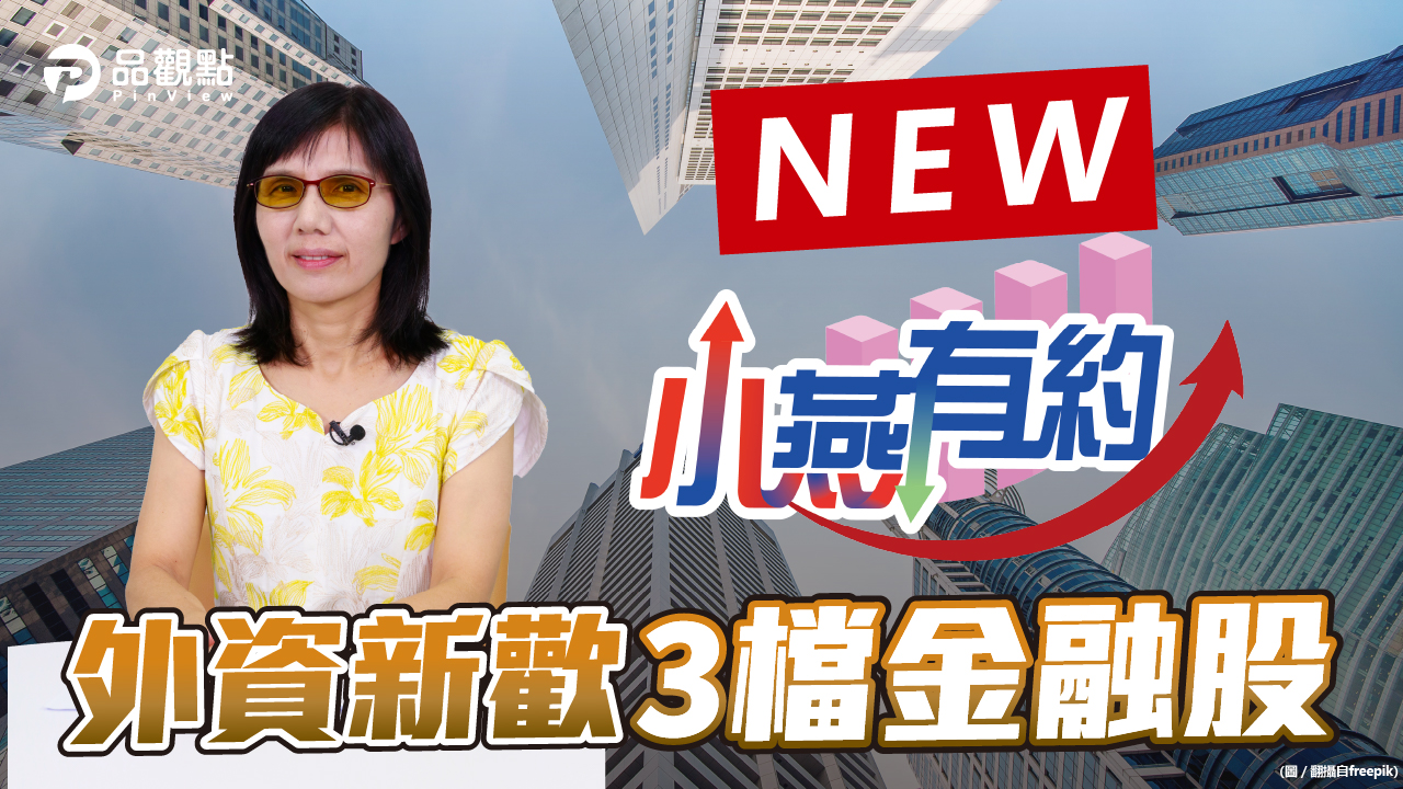 品觀點|金融股比價效應 這3檔是外資新歡|股市