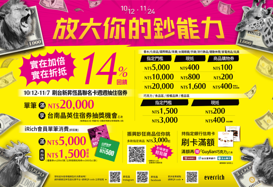 振興五倍券最有感優惠 昇恆昌放大你的鈔能力