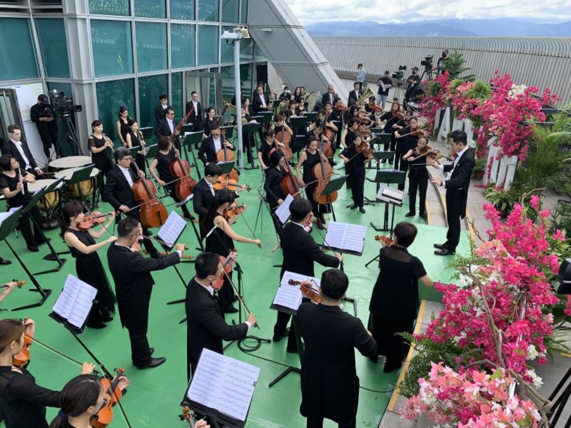 國慶大會十大亮點之一 國臺交將登上台北101觀景台 序曲暖場祝賀中華民國生日快樂