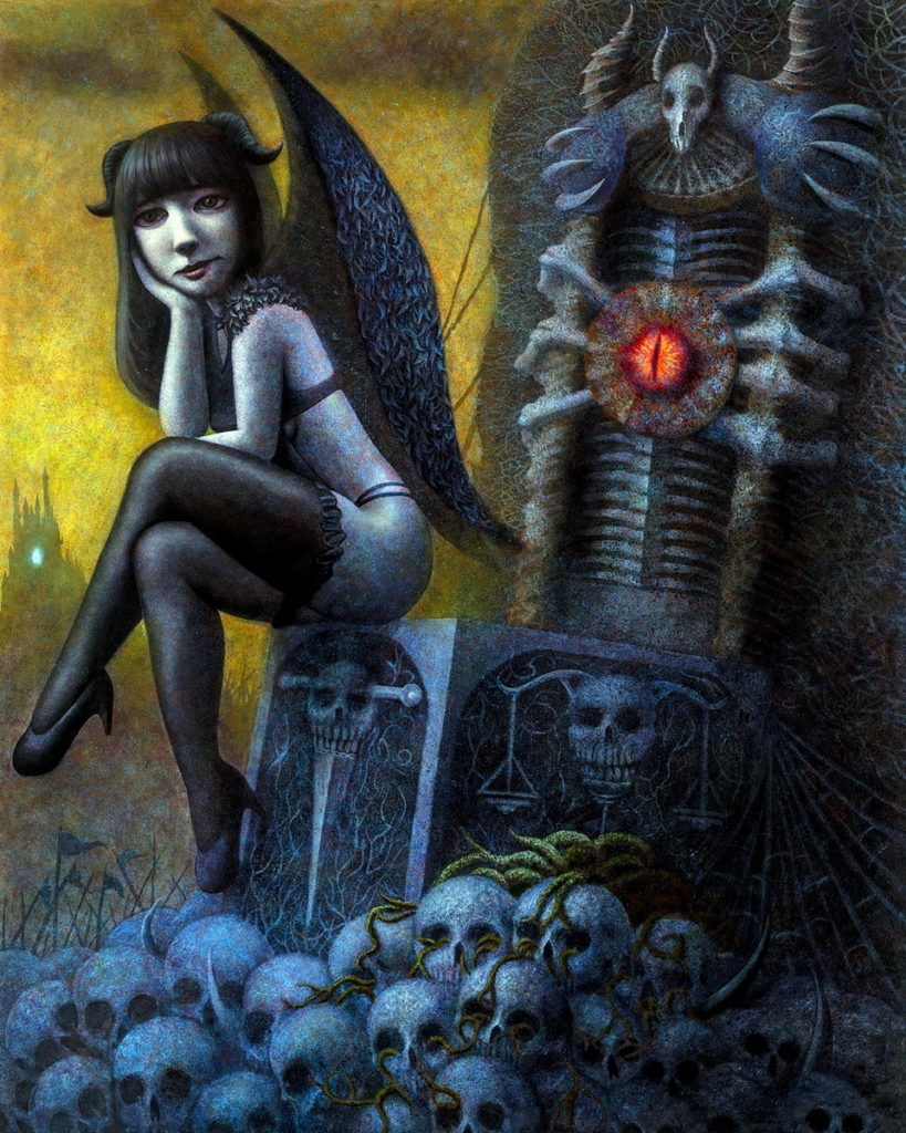 澄波獎-黃奎竣 殞落 西畫類第一名 澄波獎