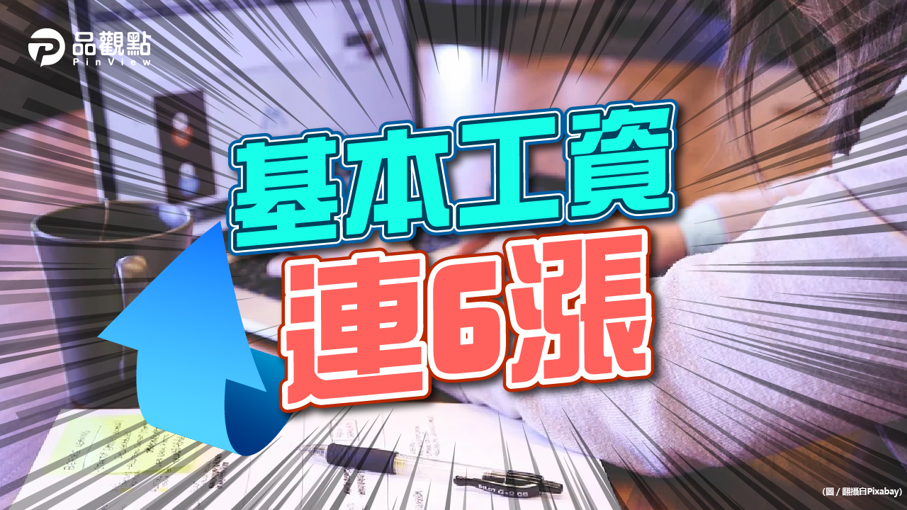 品觀點|基本工資漲5.21% 月薪25,250元時薪168元|政治