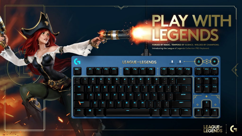 Logitech G PRO 機械式鍵盤,專為競賽或是FPS遊戲而生,超耐用的GX 茶軸觸感按鍵軸,確保精準度,LIGHTSYNC RGB 背光顯示遊戲關鍵按鍵指派