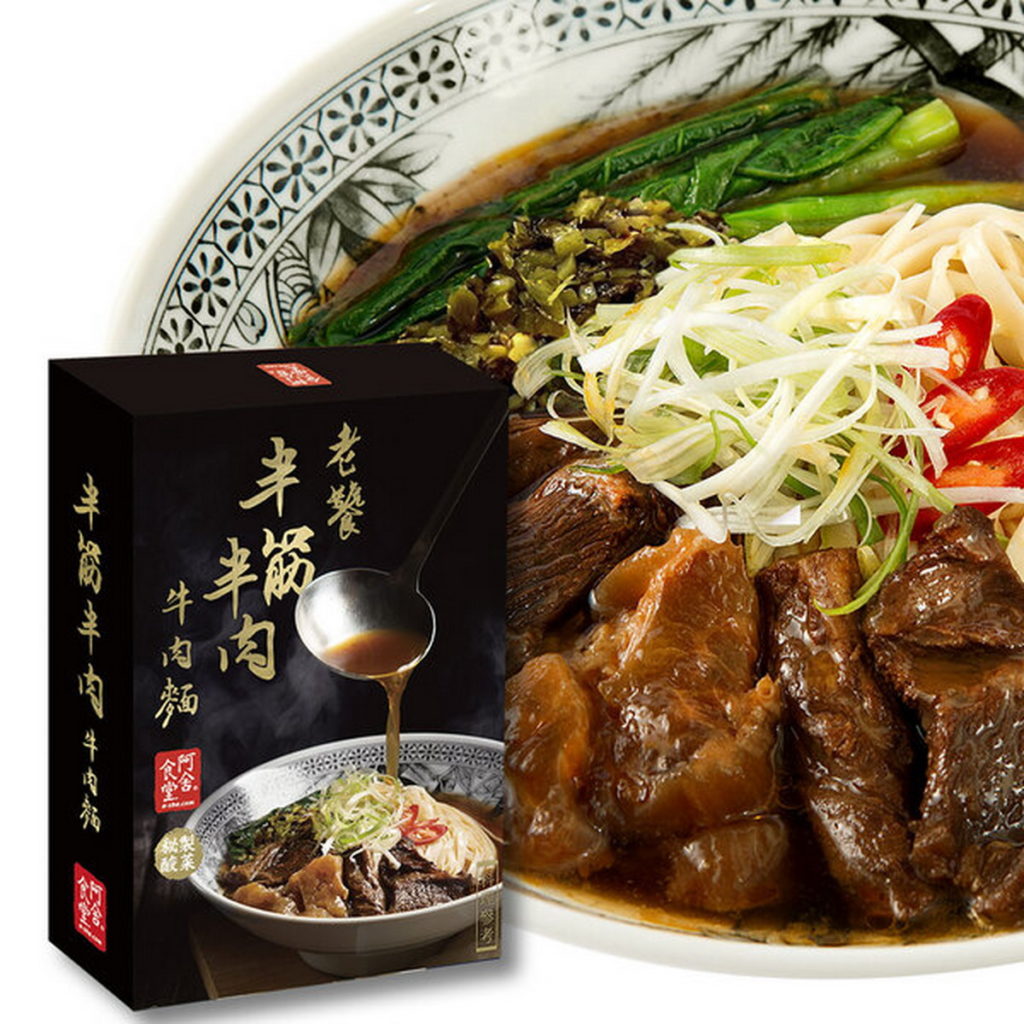 阿舍食堂 老饕半筋半肉牛肉麵 形象圖