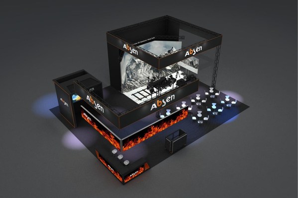 2021北美infocomm展館俯視圖 2021北美infocomm展館俯視圖