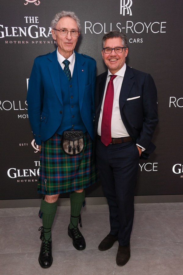 The Glen Grant® 與勞斯萊斯攜手舉辦獨家發佈會,慶祝推出 Dennis Malcolm 60 週年紀念版