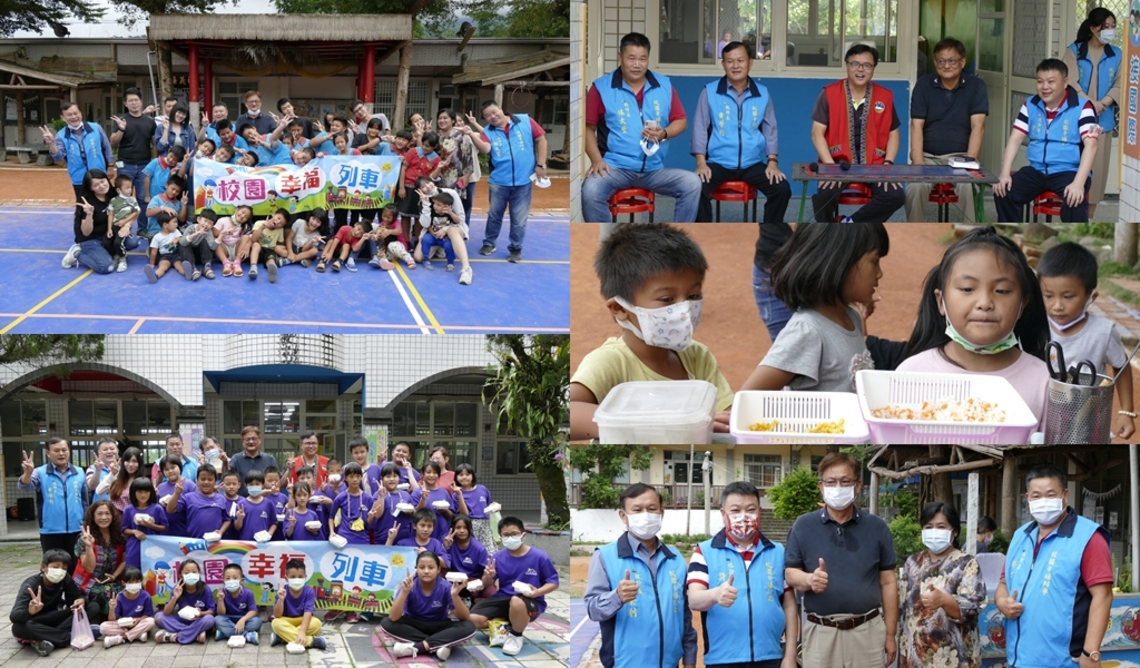 幸福列車章魚燒 開進嘉縣阿里山偏鄉小學 學童吃出感恩心滋味