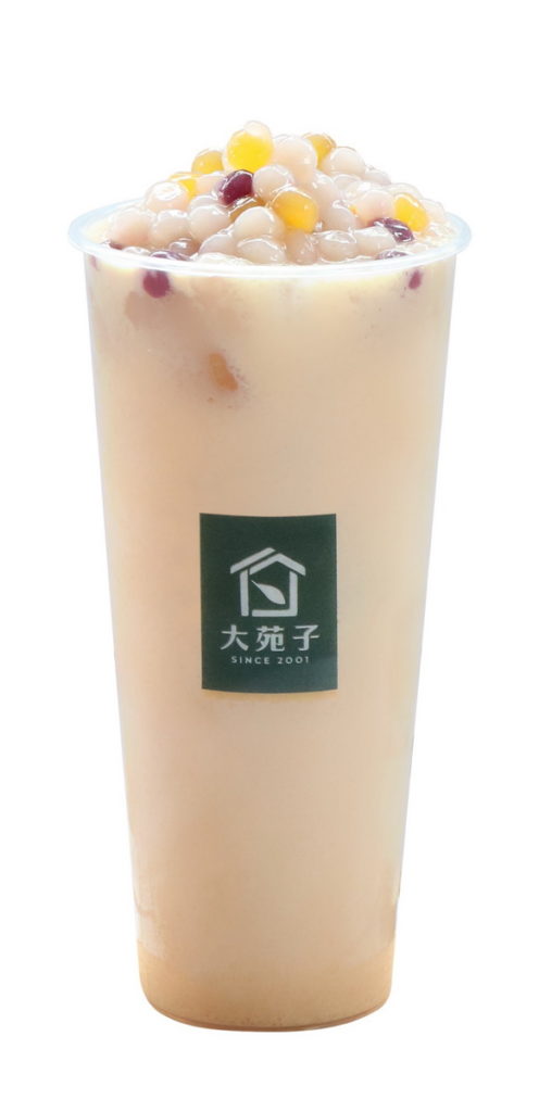 大苑子「許慶良MINI芋圓鮮奶茶」(L)
