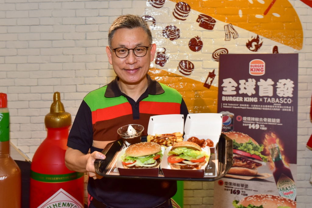 漢堡王台灣執行長Tony 表示與TABASCO 的Soul mate合作,要讓喜愛辣美 味的民眾一次享受不同辣度、不同辣味帶來的驚奇體驗!