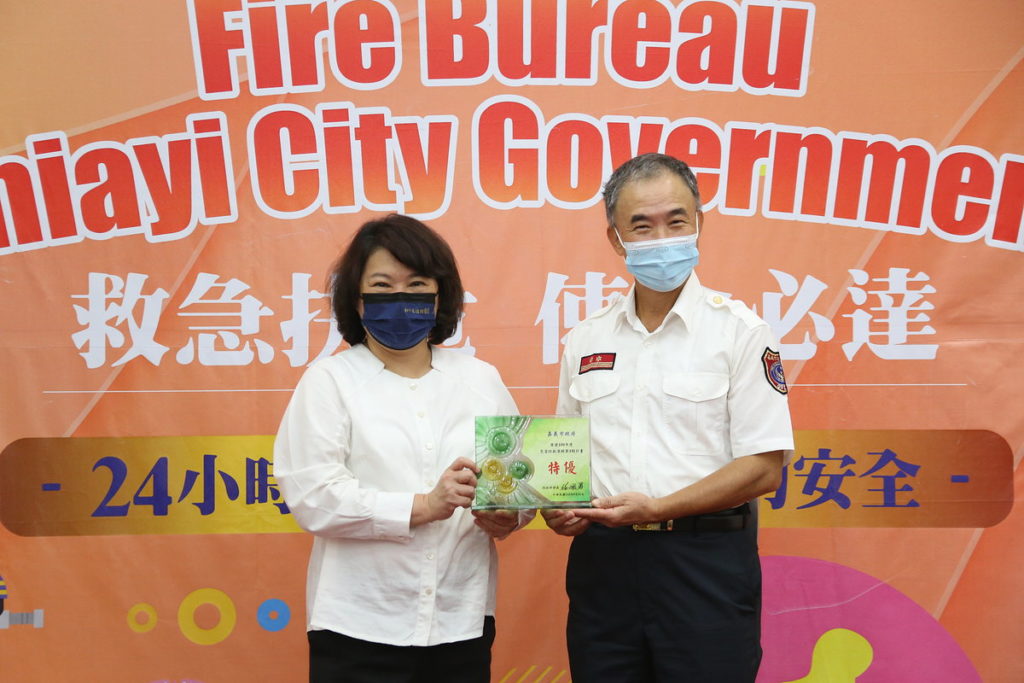 嘉義市政府榮獲109年度災害防救深耕第3期計畫特優
