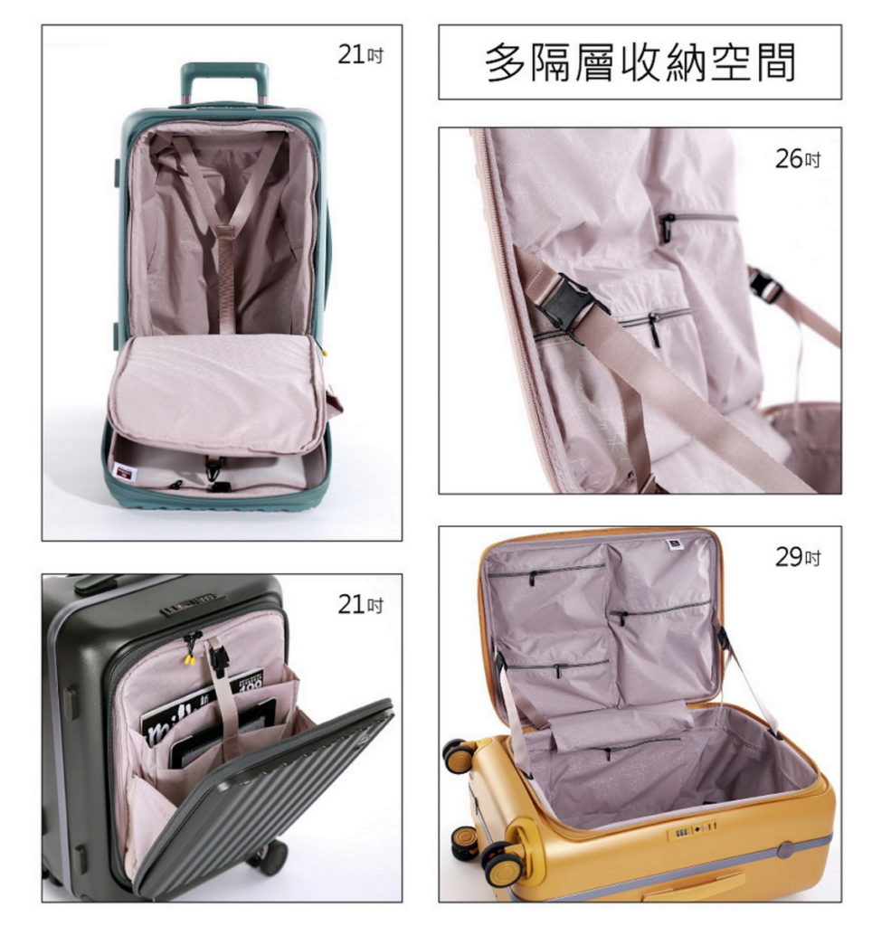 CROWN 新品BOXY_多隔層收納空間