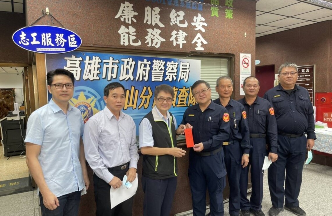 旗山警分局破獲電纜線失竊案    台電鳳山區處頒發破案獎金
