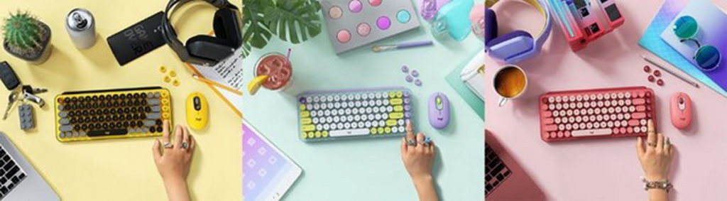 Logitech POP鍵鼠組合將於11月1日首賣,潮感絕配、翻玩世代風潮!