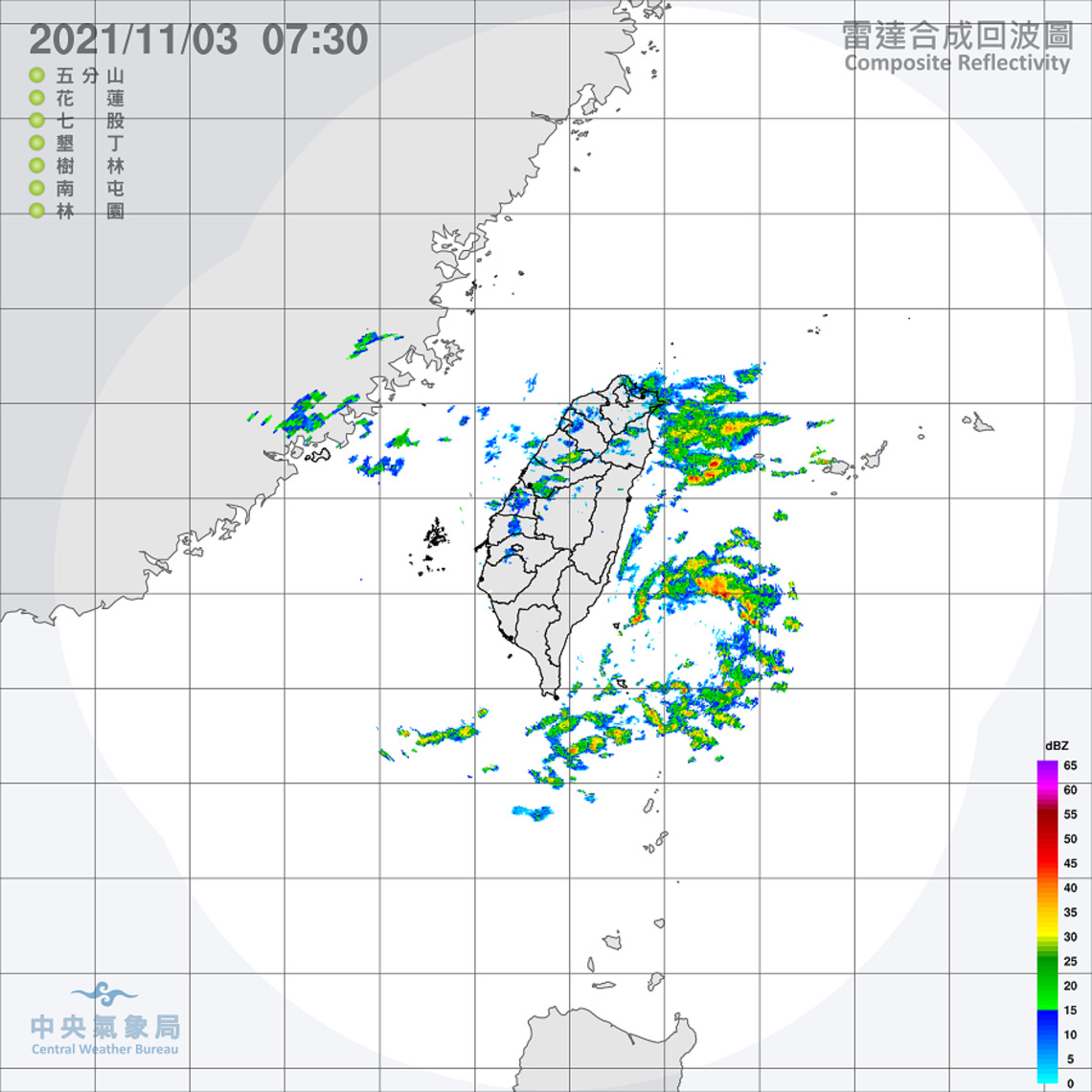 東山飄雨西山晴 北部及中部山區零星雨 臺中至桃園沿海陣風強