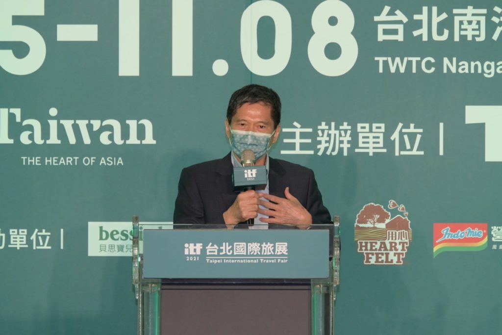 文化部長李永得說未來將和業者攜手推廣文化遊程,振興觀光