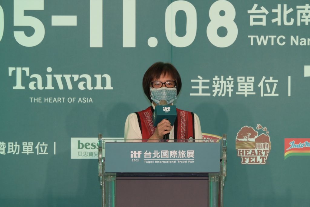 原民會宋麗茹處長說今年現場將推出80條路線,歡迎民眾來一趟部落心旅行