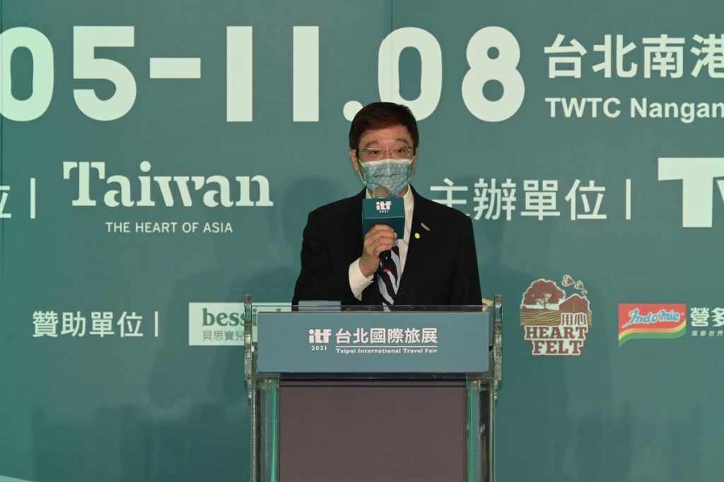 交通部觀光局副局長林信任看好旅展帶來的商機,相信待國門開放後,觀光業者的國際生意將源源不絕