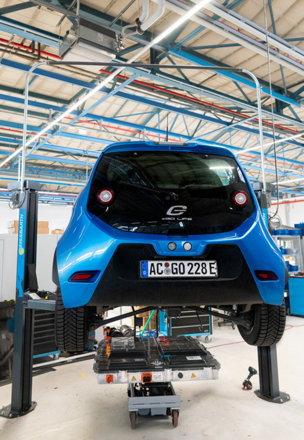 e.GO Mobile電動汽車製造商宣佈推出智能換電服務 e.Pit