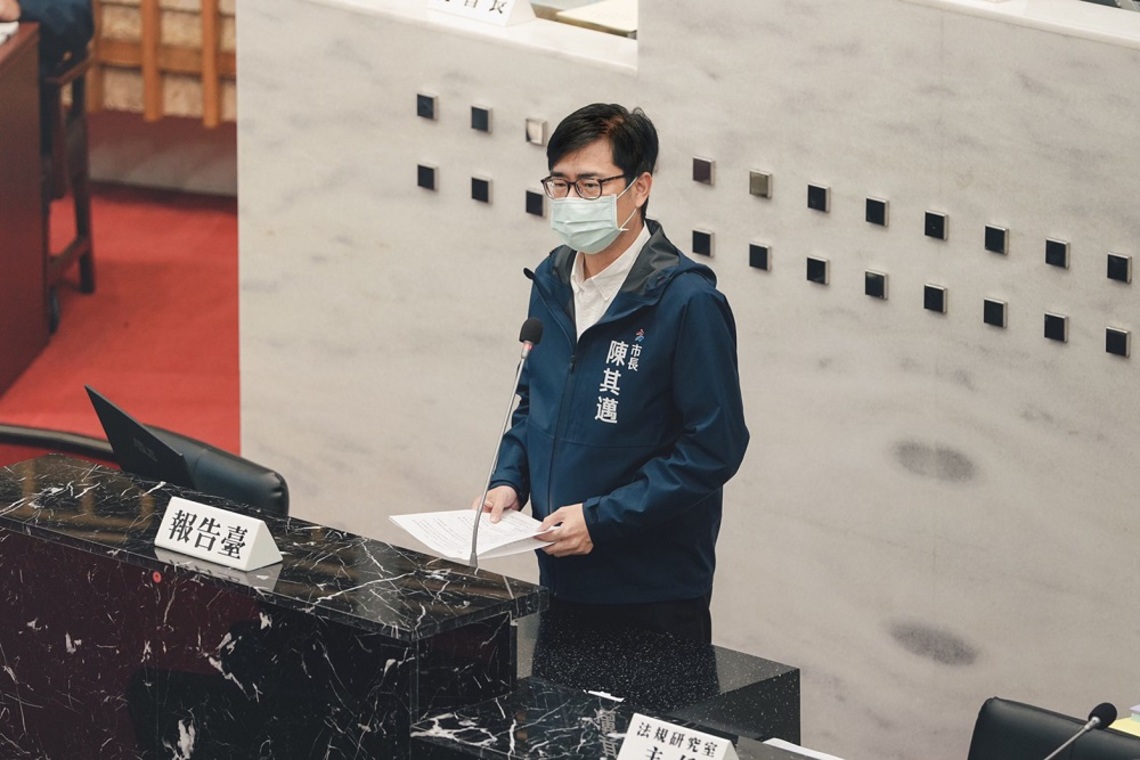 高市111年度總預算案暫不付委審查 陳其邁:盼議會整體考量