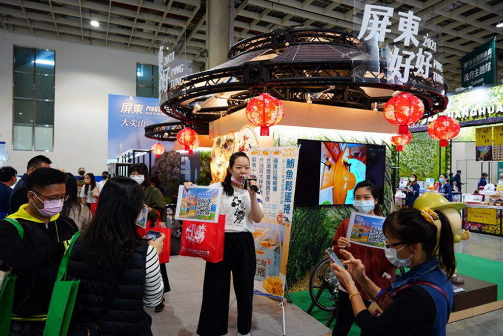 屏東館規劃了一系列精彩內容,把最新最熱門的屏東景點和旅遊資訊都帶到館內分享給大