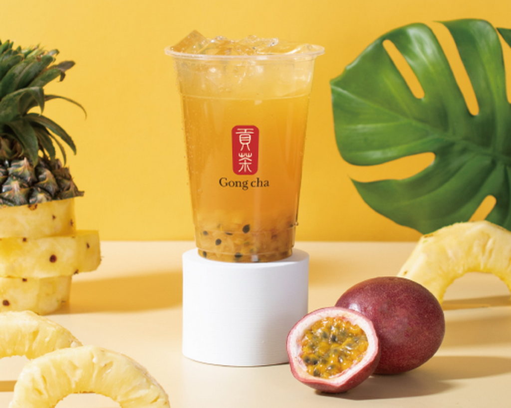 NEW 好運旺旺金鑽鳳梨系列-旺來百香綠 北部價格NT$65(L)、南部價格NT$60(L)