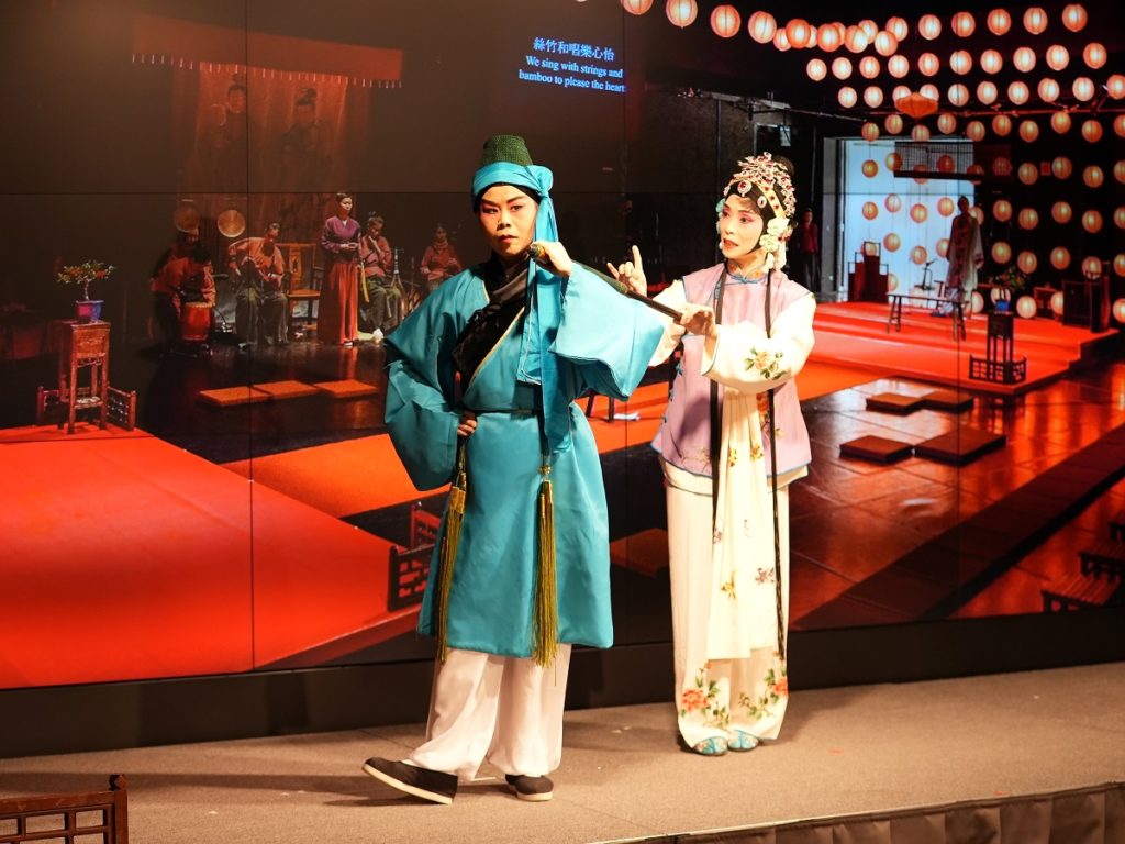 江之翠劇場《行過洛津》宣告記者會精彩段落演出。（圖/歌劇院提供）