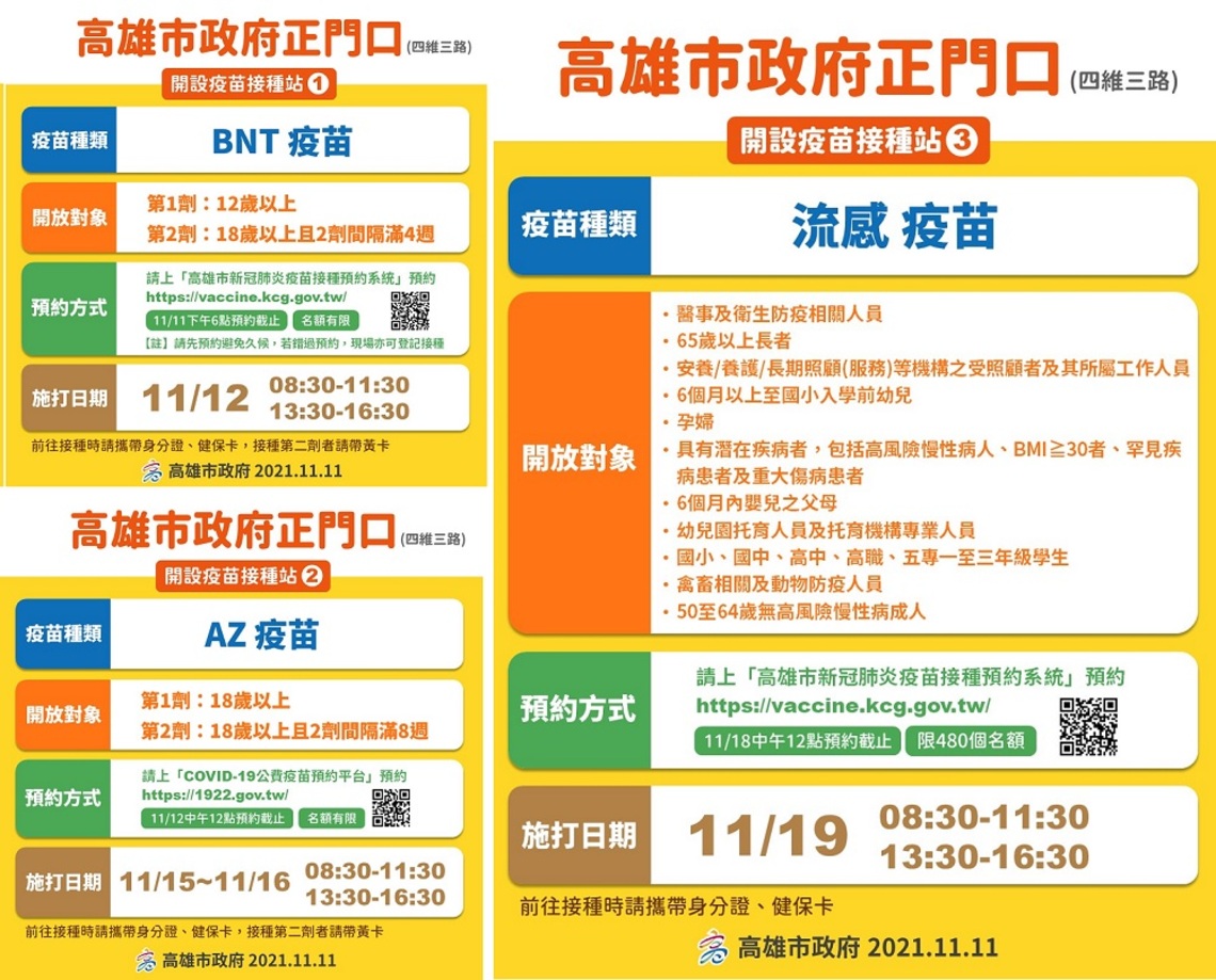 市府洽公打疫苗 隱形防護免煩惱