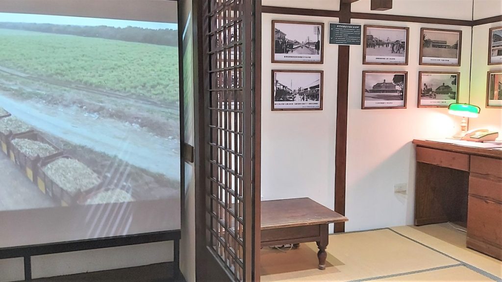台中文學館特展室展「閱鐵道,閱文學」。(圖/陳惠玲攝影)
