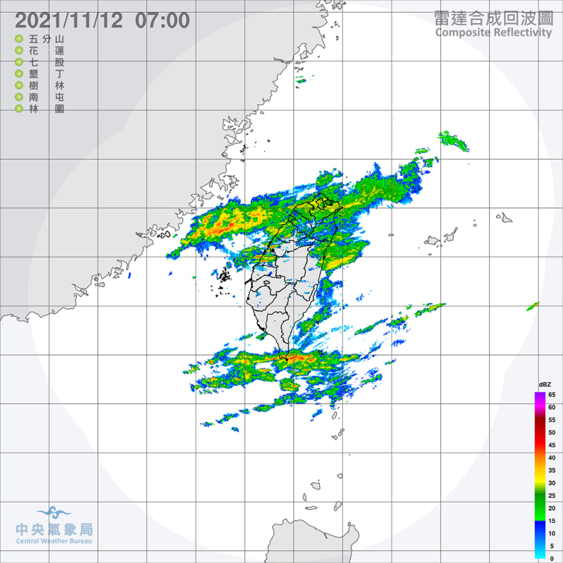 北東整天涼冷 中南部日夜溫差大