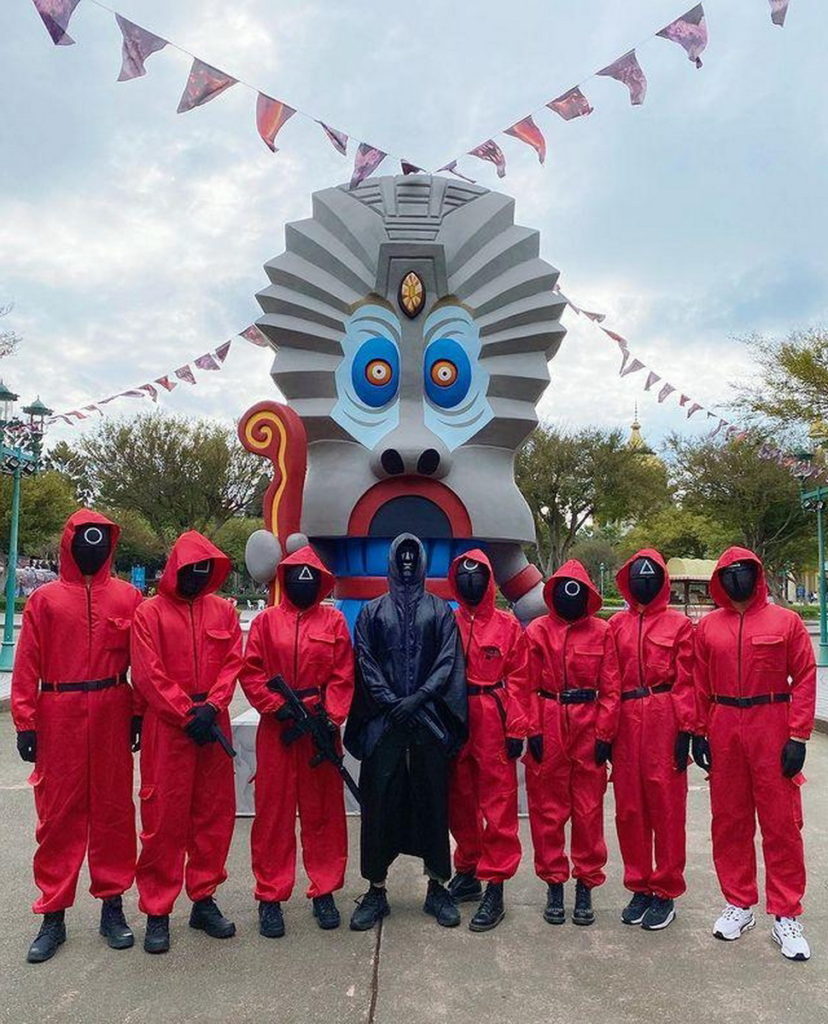 鬼怪裝扮、變裝入園的遊客比往年更加踴躍,參與人數較以往成長10倍之多。圖 六福村提供
