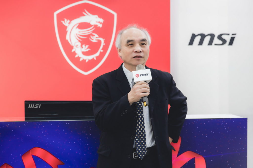 MSI全球資深副總裁 盧琪隆 致詞