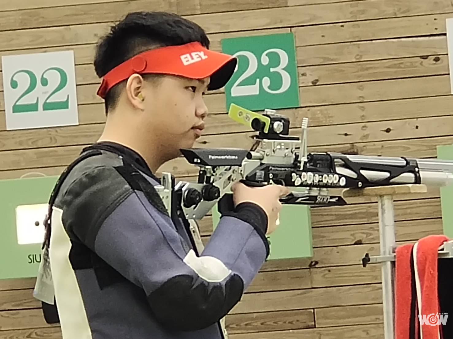 《射擊》林口高中楊子謙克服讀寫障礙 中正盃空氣步槍射下雙金