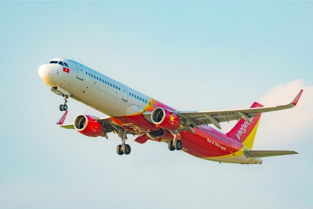 疫後首次! 越捷航空迎接往越南的國際旅行團