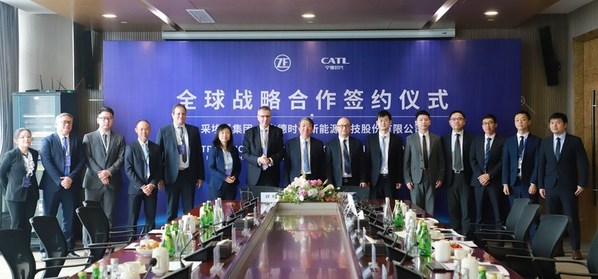 寧德時代與采埃孚集團聯手 為電動出行及儲能提供卓越售後服務