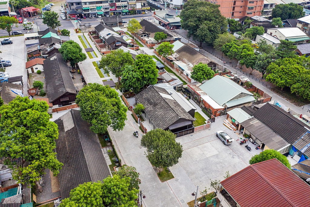 舊監宿舍群地面景觀煥然一新2_嘉義市政府提供