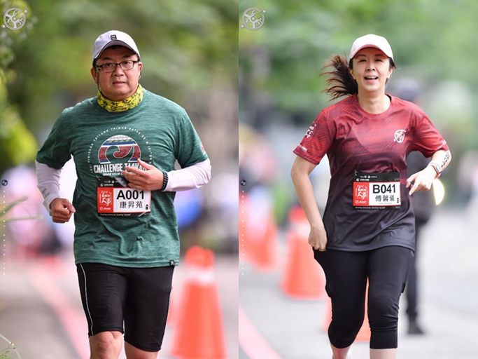 雖然只是聯誼賽,每位選手還是都認真完賽!