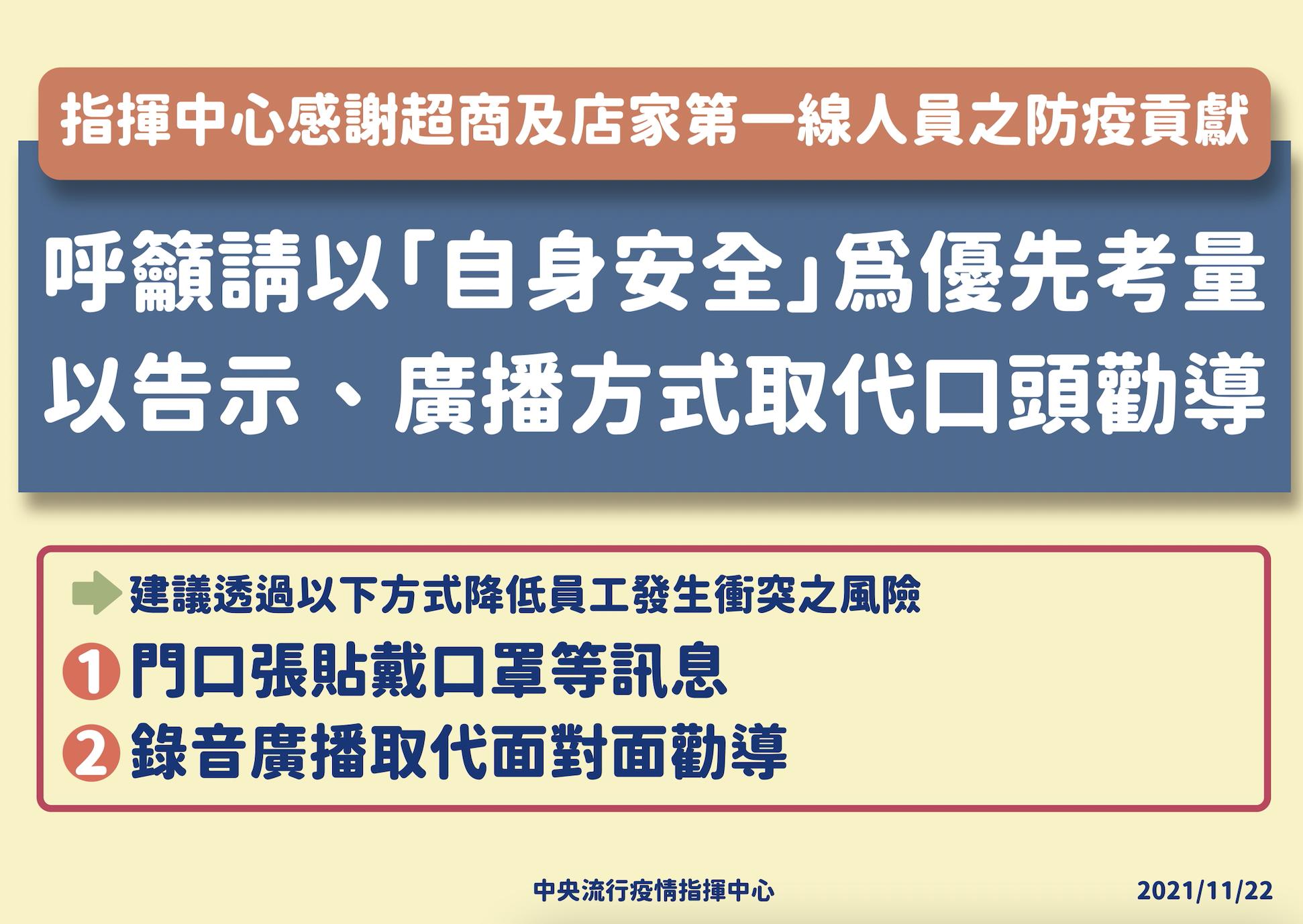 【有影】勸導口罩害超商店員遭刺死! 莊人祥提解套「2方法」超商改這樣做 16 截圖 2021 11 22 下午2.10.18