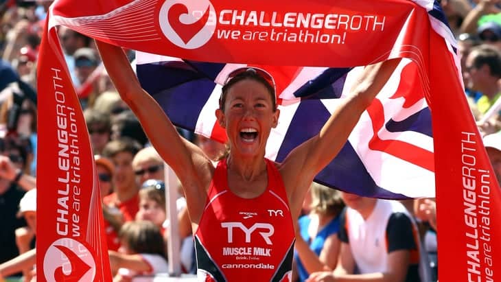 非 IRONMAN 系列（2011 Challenge Roth）Chrissie Wellington，8 小時 18 分 13 秒