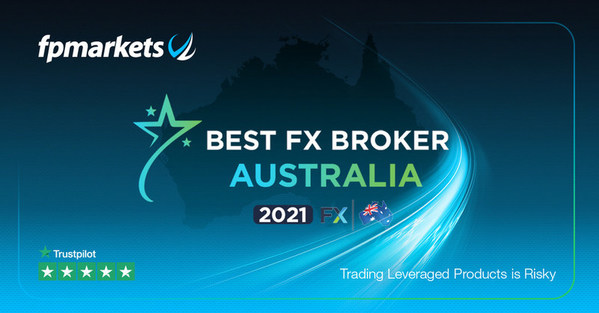 FP Markets 榮獲 2021 年「澳洲最佳外匯經紀」稱號,為 2020 年的勝利錦上添花