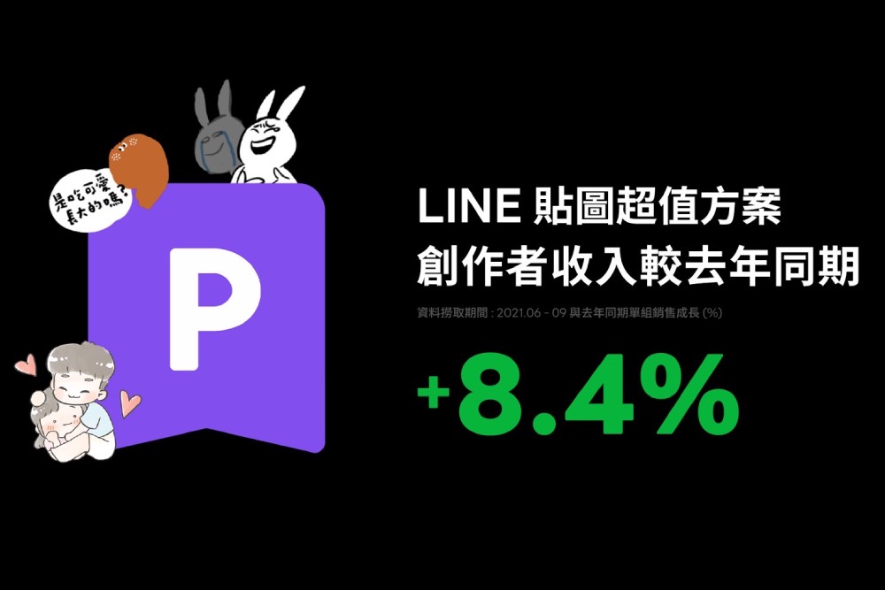 LINE貼圖慶祝10週年 台灣架上貼圖總量破810萬組 52 S 27976516 2