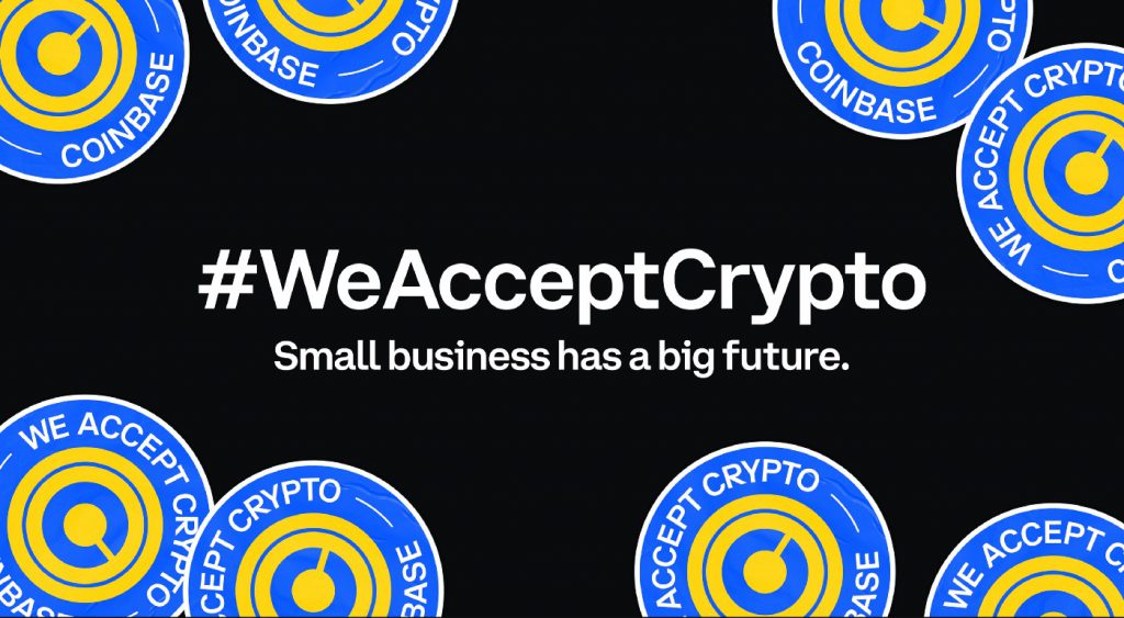 交易所Coinbase推出加密支付推廣活動,透過社群力量、支持小型商家!