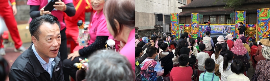 傳承掌中戲!嘉縣朴子青銀攜手登台 演出牛挑灣在地故事