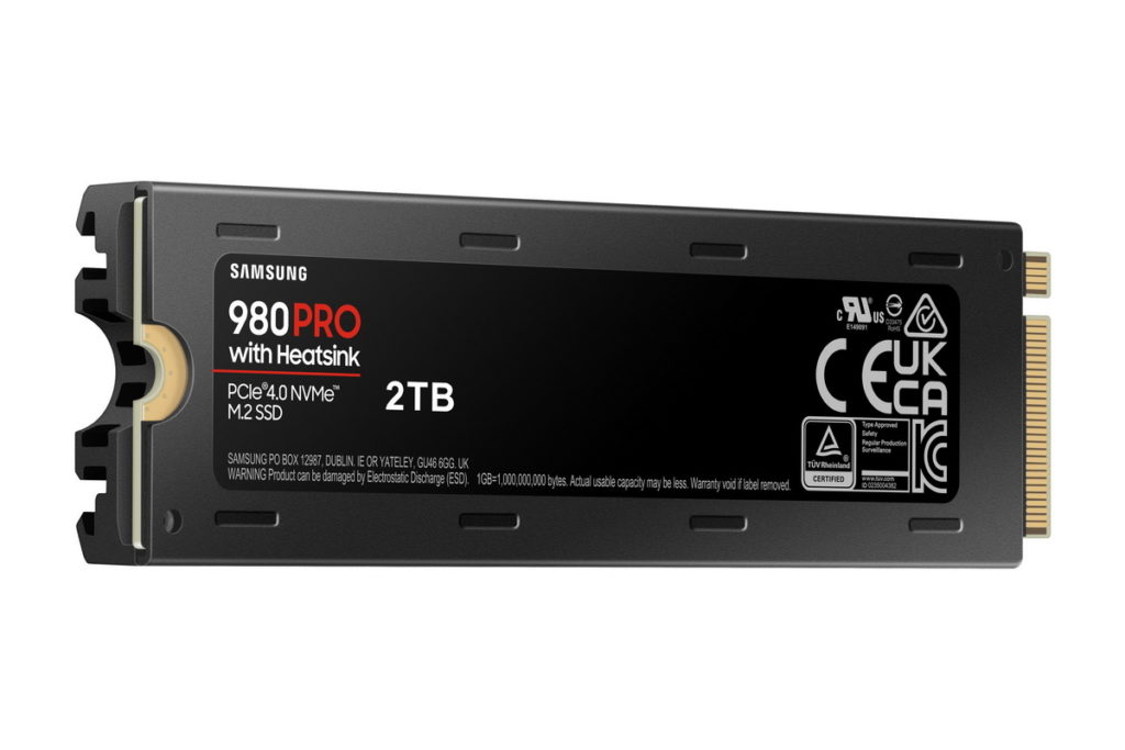 980 PRO PCIe 4.0 NVMe M.2固態硬碟(含散熱片)MZ-V8P2T0CW