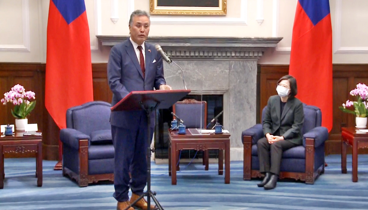 與5美國眾議員見面 蔡英文宣布1月指派退輔會長駐華府 79 ddd